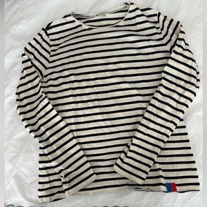 KULE Modern Long Striped Tee XS